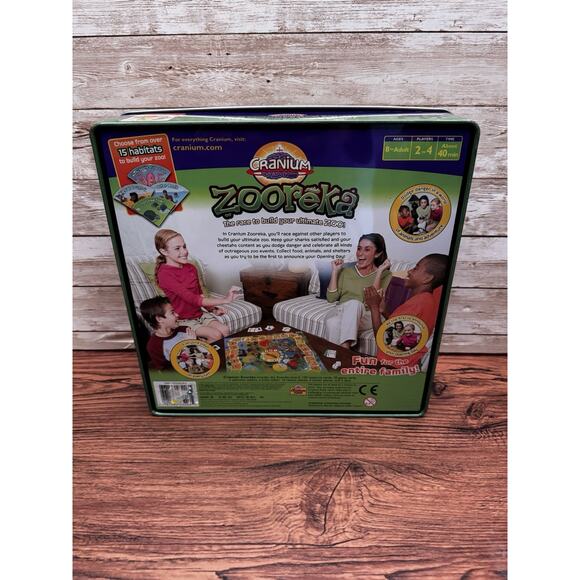 Zooreka Board Game COMPLETE Cranium 2006 Family Kids Animals Safari Zoo - Picture 2 of 6